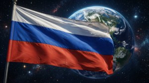 Flag in Space