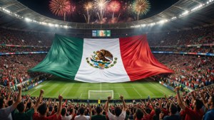 Flag in Stadium