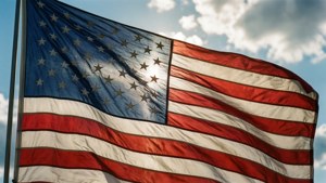 Flag in the Breeze