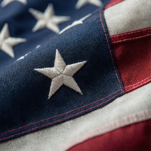 Flag Macro Texture
