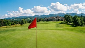 Flag on the Fairway
