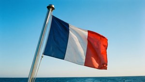 Flag on the Sea