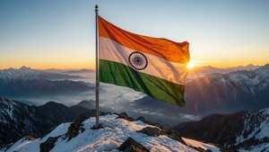 Flag on the Summit