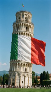 Flag over Pisa