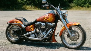 Flame Chopper Custom