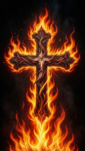 Flame Cross Passion