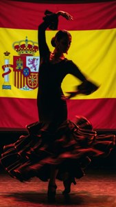 Flamenco Dancer Flag