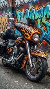 Flames and Graffiti