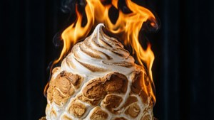 Flaming Baked Alaska