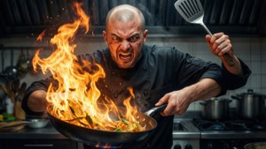 Flaming Chef Action