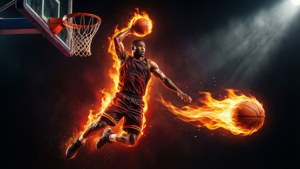 Flaming Dunk
