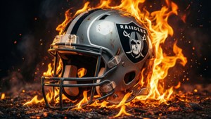 Flaming Helmet