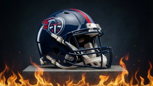 Flaming Helmet