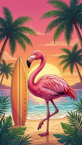 Flamingo Beach Growth