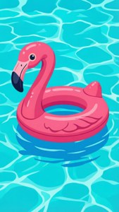 Flamingo Floatie