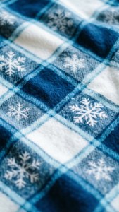 Flannel Snowflake Winter