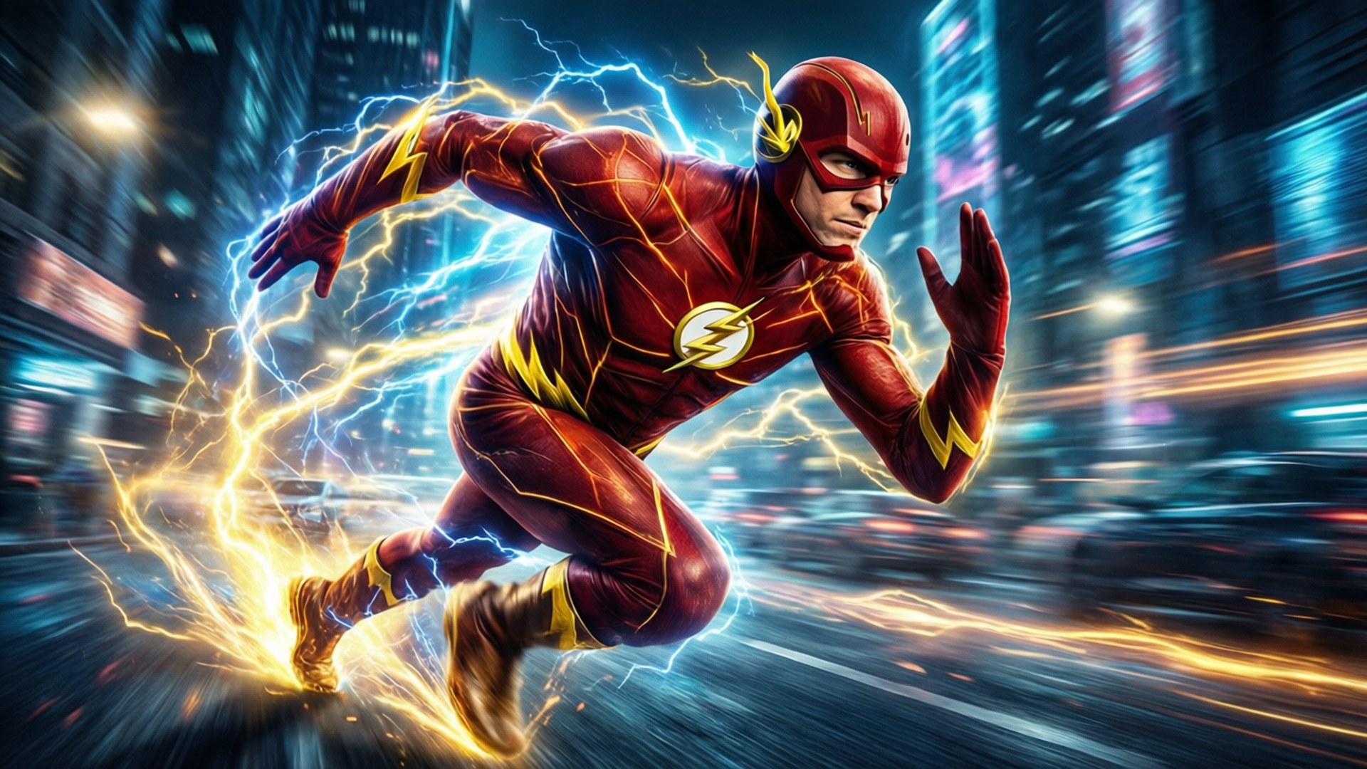 Flash Speed Run by Wallpapers.art Studio