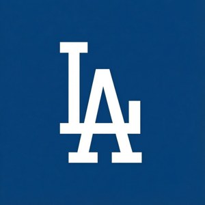 Flat Dodgers Logo