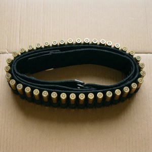 Flat Lay Bullet Belt