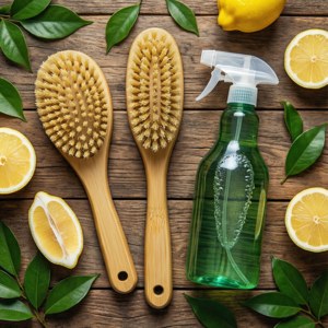 Flat Lay Eco Supplies