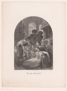 Flauwvallende vrouw in een werkplaats