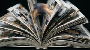 Flipping Manga Pages