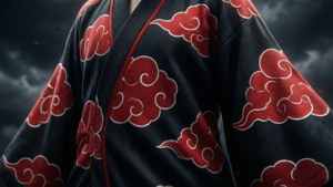 Floating Akatsuki Robe