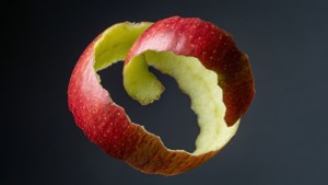Floating Apple Peel