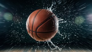 Floating Basketball Splash