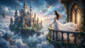Floating Castle Fantasy