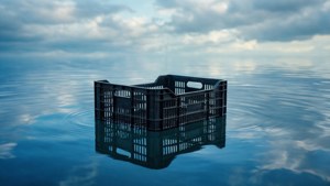 Floating Crate Surreal