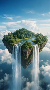 Floating Diamond Island