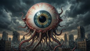 Floating Eyeball City