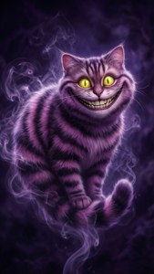 Floating Grinning Cat