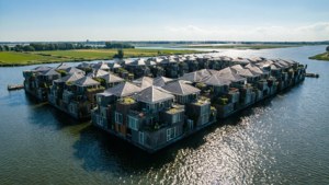 Floating Houses Aerial