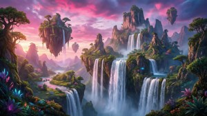 Floating Islands Fantasy