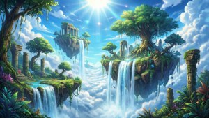 Floating Islands Fantasy