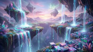 Floating Islands of Light
