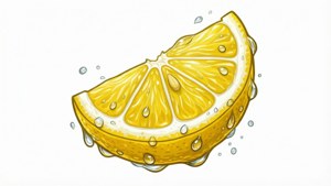 Floating Lemon Slice