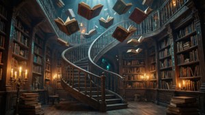 Floating Library Lucid