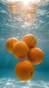 Floating Mandarins