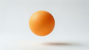 Floating Orange Ball