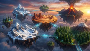 Floating Overworld Islands