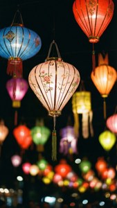 Floating Paper Lanterns