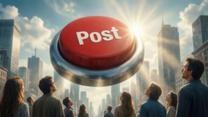 Floating Post Button