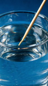 Floating Toothpick Water