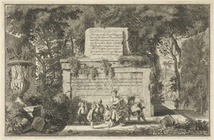 Flora omringd door putti