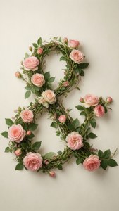 Floral Ampersand Garden