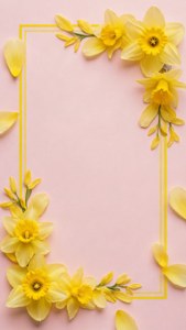Floral Corner Border