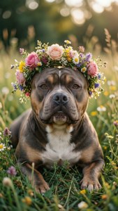 Floral Crown American Bully